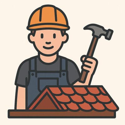  
   Dachdecker Aufkleber – langlebige Vinyl...