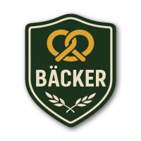 B&auml;cker Wappen Pretzel (je 1x "S, M, L,...