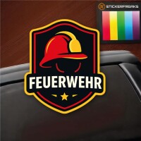Feuerwehr mit Helm
