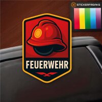 Feuerwehr mit Helm