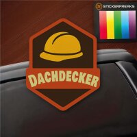 Dachdecker mit Helm