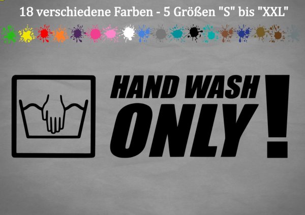 Hand Wash Only 2
